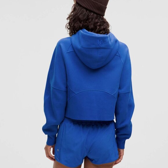 Lululemon Scuba Oversized Half-Zip Hoodie Cerulean Blue - Picture 2 of 8